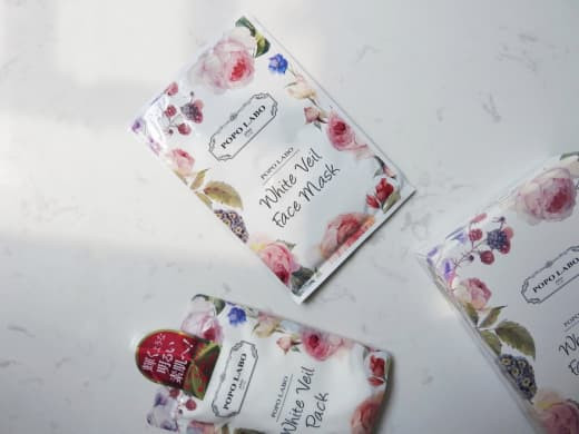 Popo Labo White Veil Face (Mask Sheets)