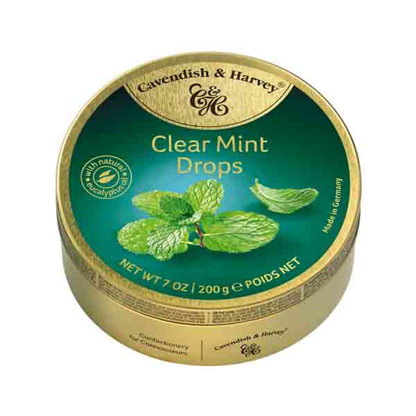 C&H Clear Mint Drops 200g