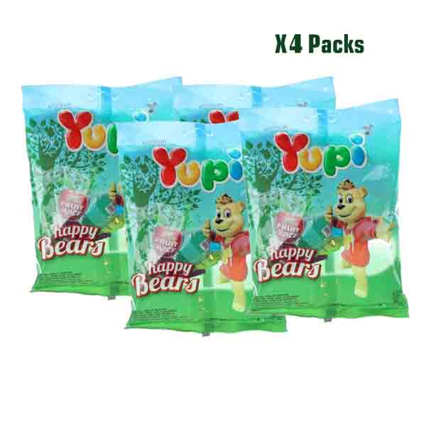 Yupi Happy Bears with fruit juice