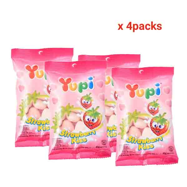 Yupi Strawberry Kiss 120g