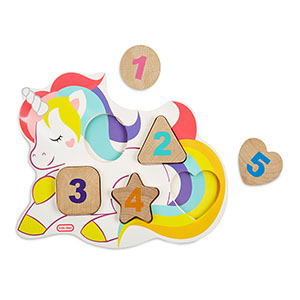 Wooden Critters Number Puzzle Asst LIT651199E5C-652240E5C