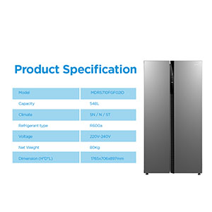 Refrigerator MDRS710FGF02ID