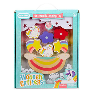 Wooden Critters Balancing Toy Asst LIT651205E5C-652271E5C