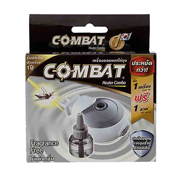 Combat heater+liquid fragrance free