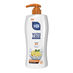 HBI Shower Cream Whitening Skin Yuzu