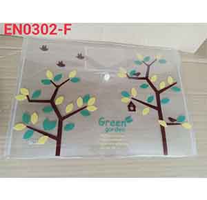 Clear Bag With Name Card Size F4 EN0302-F