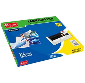 Lamniating Film FC Size 220x340mm 110Microns GR-LF619