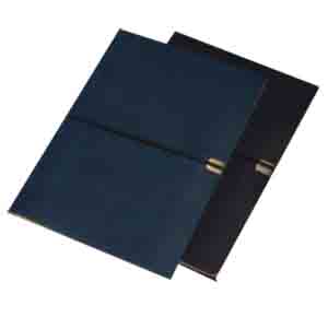 Notebook PU A5 96sheets BE BK GR-NB215