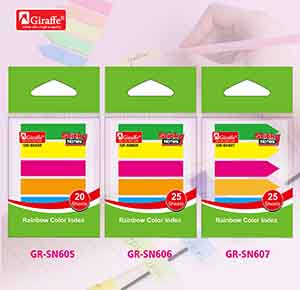 Sticky Note 44x12.7mm 5 Colors & 25sh/Tap GR-SN606
