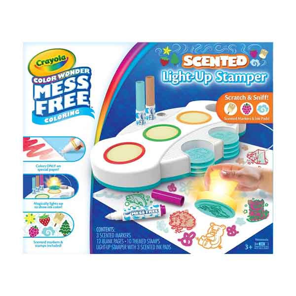 Crayola Color Wonder Mess Free Scented Light up Stamper