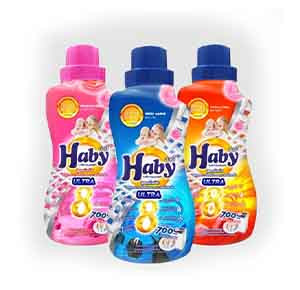 Haby Ultrawash Concentrate Liquid Detergent & Fabric Softener