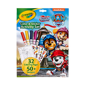 CLR/STKR ACT SET Paw Patrol CRY042741