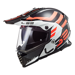 BACK MX436 PIONEER EVO ADVENTURER BLACK WHITE