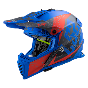 BACK MX437 FAST EVO​​ ALPHA​ MATT ​BLUE