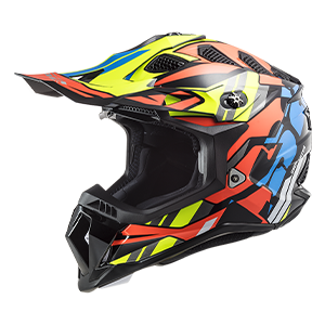BACK MX700 SUBVERTER EVO RASCAL BLACK FLUO ORANGE