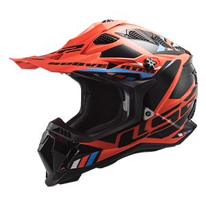 BACK MX700 SUBVERTER EVO STOMP FLUO ORANGE BLACK