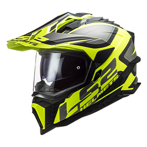 BACK MX701 EXPLORER ALTER MATT BLACK H-V YELLOW