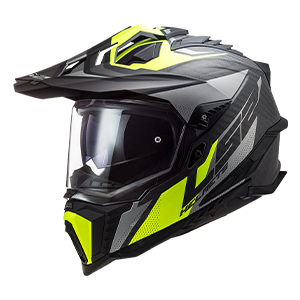BACK MX701 EXPLORERC FOCUS MATT TITANIUM H-V YELLOW