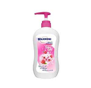 Maximoni Shower Cream Vitamin E3&Collagen pink