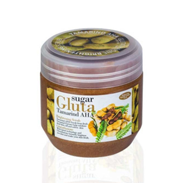 Sugar gluta tamarind aha scrub