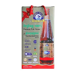 Premium Fish Sauce 100% Trey Kanchanhchras 700ml