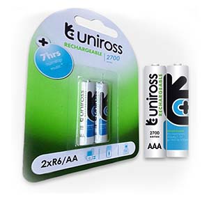 Battery Rechargeable for Camera Remote UN2AA2700