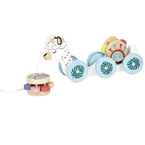 Wooden Critters Pull Toy Asst LIT651151-652141