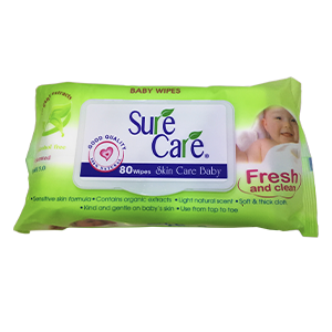 Baby Wipes Sure Care Baby