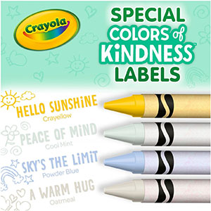 CRYN 24CT COLORS/KINDNESS 48PK CRY520130