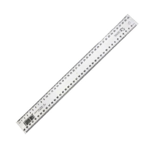 Ruler Plastic 30cm Deli​