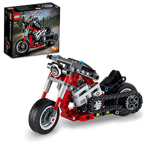 Technic Motorcycle 2 in 1 Toy Model Building Set LEG42132