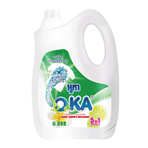 សាប៊ូទឹកបោកសំលៀកបំពាក់ OKA Zuper clean 5L