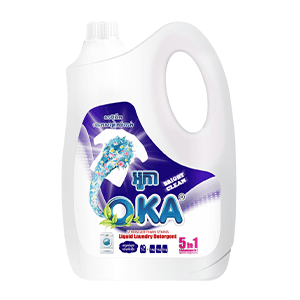 សាប៊ូទឹកបោកសំលៀកបំពាក់ OKA Bright Clean 5L