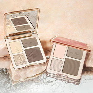Four-color Highlighter Contour Palette - 02 Floral Shadow