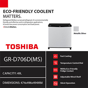 Refrigerator GR-D706D(MS)