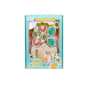 Wooden Critters Balancing Toy Asst LIT651205E5C-652295E5C